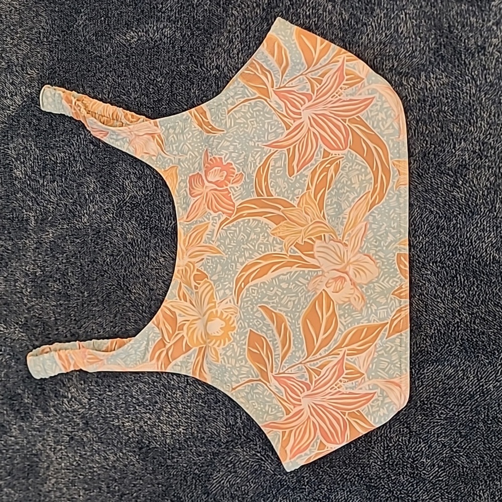 ROXY Girl Floral Swim Top